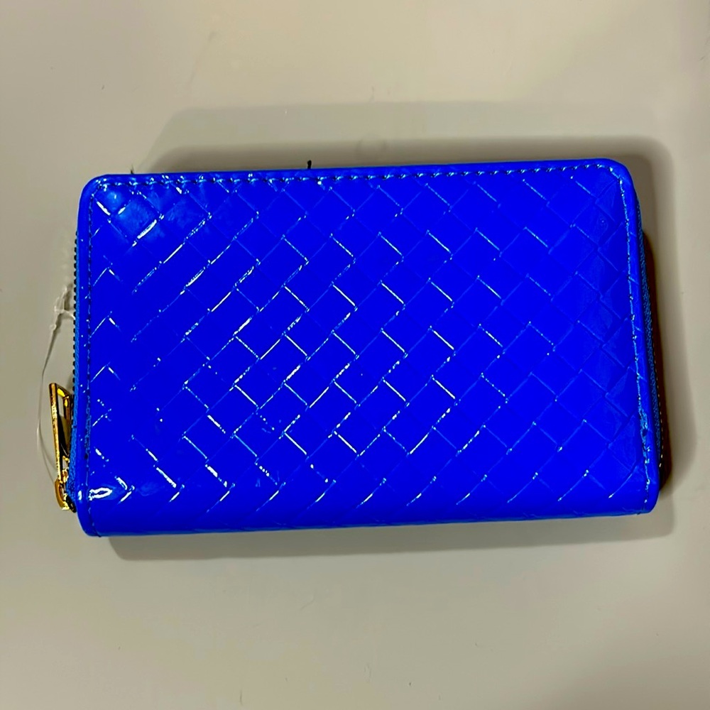 Blue wallet